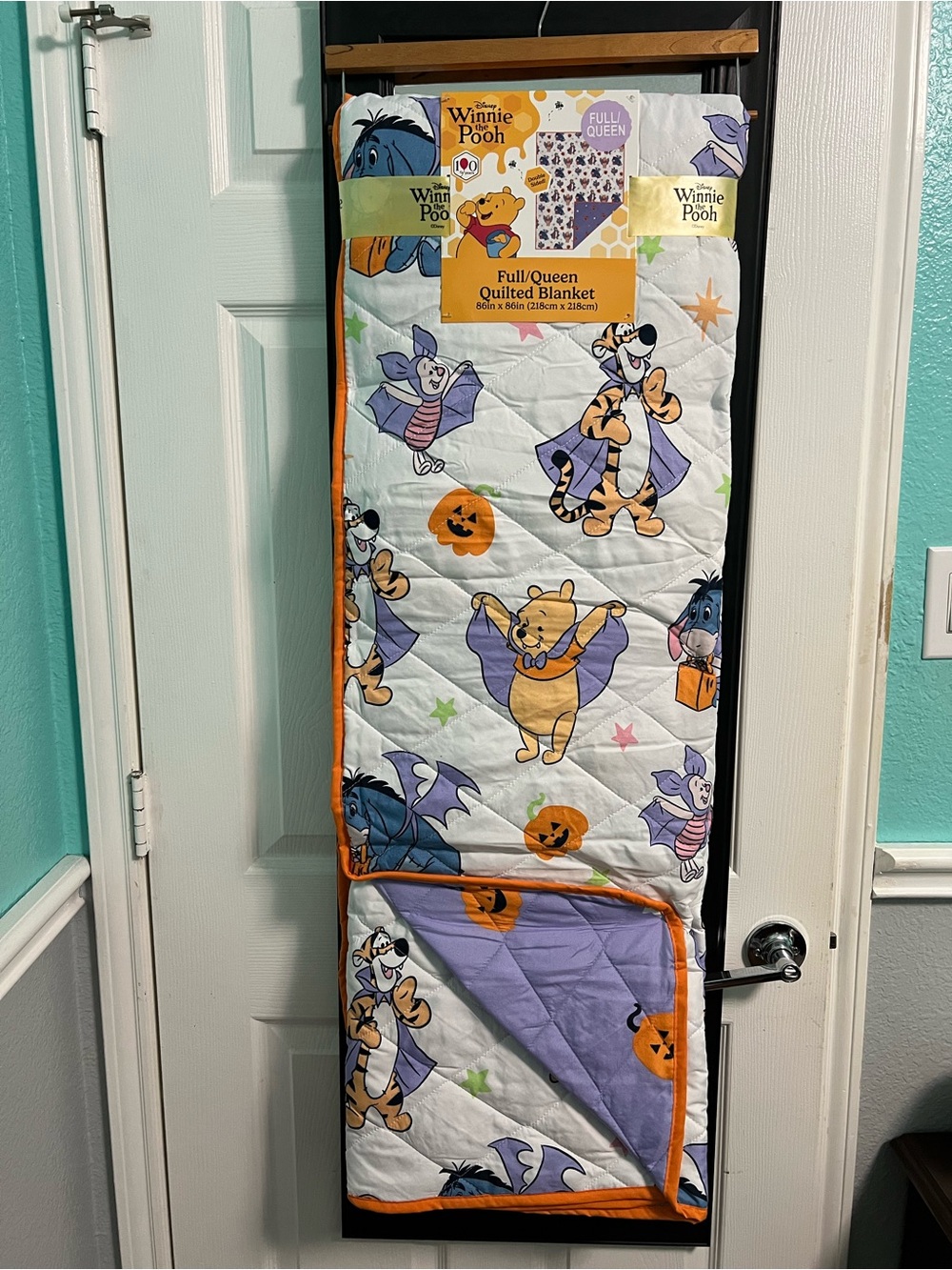 Winnie the Pooh Full/Queen Quilted Blanket